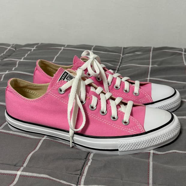 (새상품)컨버스 올스타 로우 핑크색 270사이즈