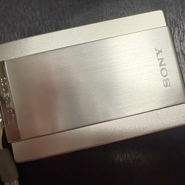박스 메모리스틱 포함 소니 사이버샷 dsc-t300