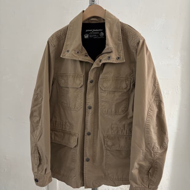 Diesel 디젤 베이지 브라운 인더스트리 골덴 자켓 