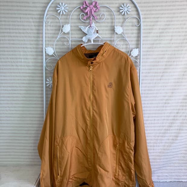 빈티지 머스타드 바람막이 y2k 스트릿 갸루 펑키 일본빈티지 434 