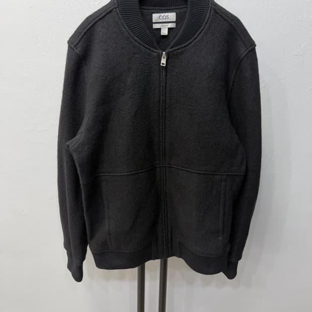 정품) COS 코스 남성 레귤러핏 집업 자켓 S