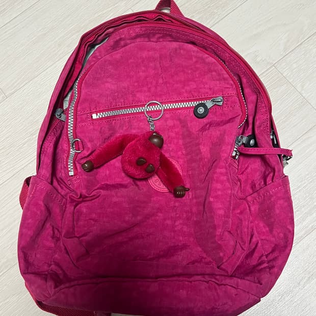 키플링 백팩 핑크