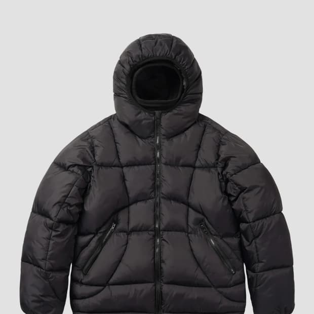 르아르 후드 패딩