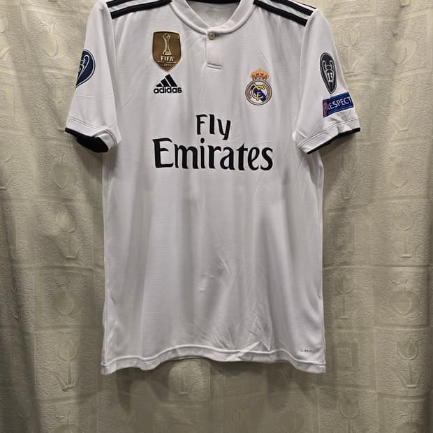 아디다스 레알 마드리드 18~19 이스코 홈 유니폼 M(95)