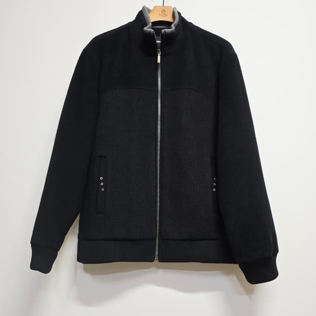 파사디 폴스튜어트 블랙 집업 자켓 점퍼 105