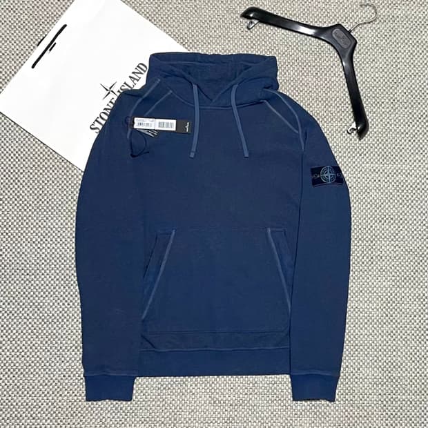 스톤아일랜드 더스트 후드티 20FW L