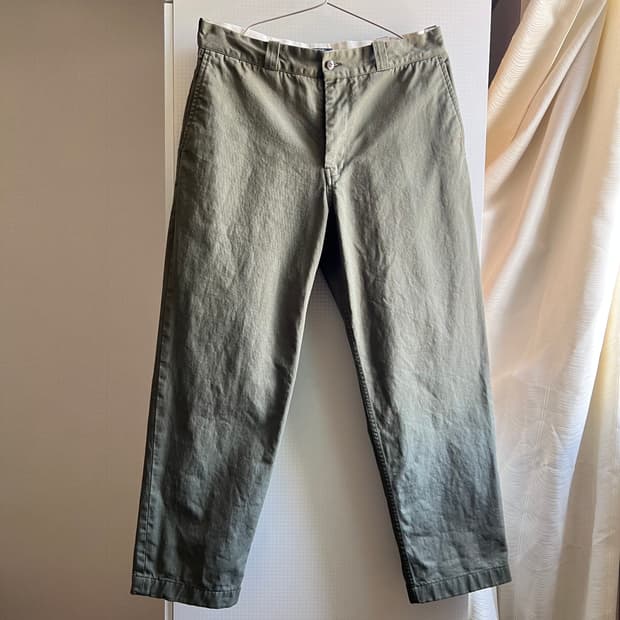 데밀 Lot32 치노 팬츠 32inch 올리브