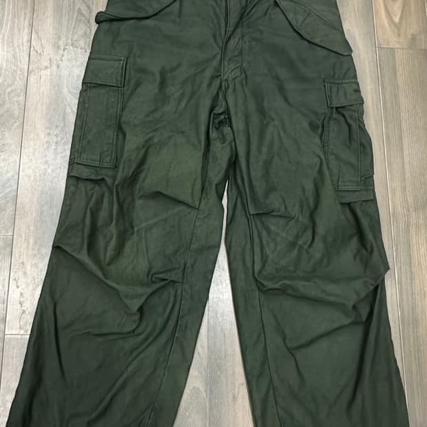 m65 오리지널 팬츠 블랙카키  스몰숏 30사이즈