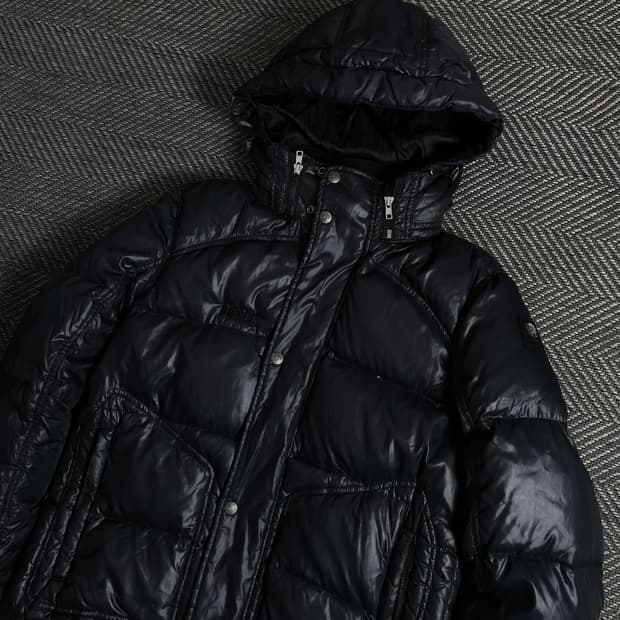 디젤 Y2K 빈티지 글로시 다운 푸퍼 패딩y 3367