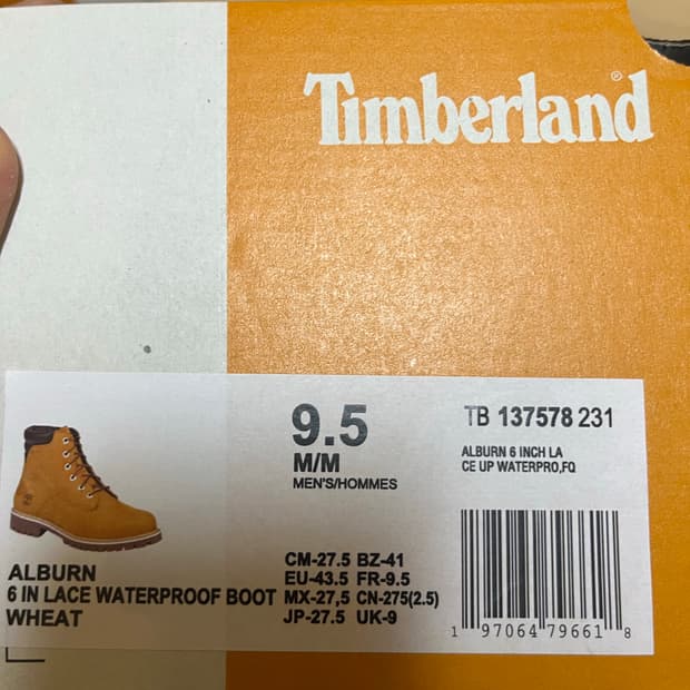 Timberland 6 Inch Lace Waterproof Boot 