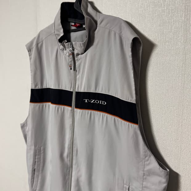 미즈노 T-ZOID 그레이 바람막이 베스트