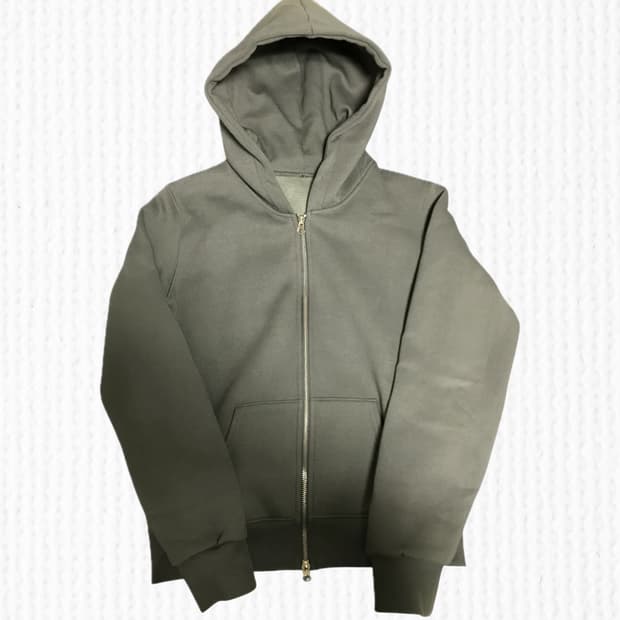 레귤러핏 후드집업