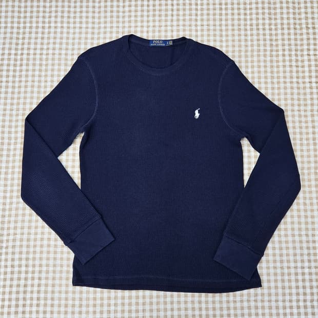 폴로 랄프로렌 와플 슬리브 면티 남자100