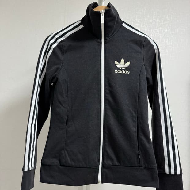 아디다스 삼선 블랙 트랙탑 95