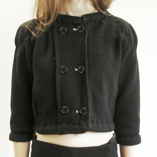 에옹쓰 클래식 에이지드 울 가디건