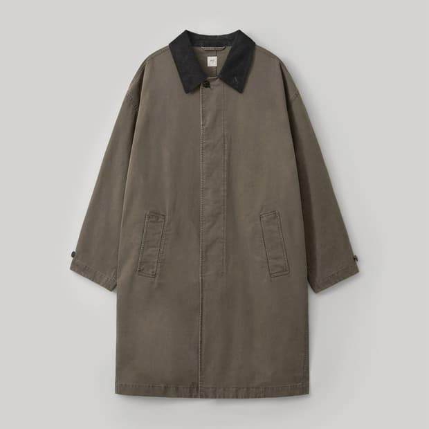 어나더오피스 Bonjour Mac Coat  (Gray mocha)