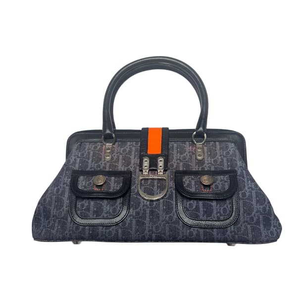 디올 오블리크 플라이트 닥터백 보스턴백 볼링백