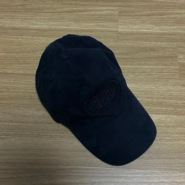 다다이즘 로고 캡 logo cap black/black
