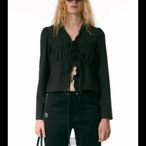 더오픈프로덕트 Ruffled cotton