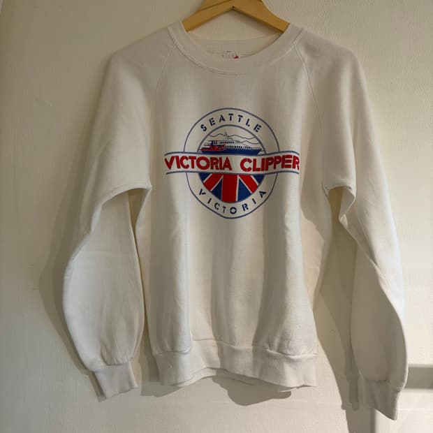 1990s Victoria 빈티지 스웻셔츠