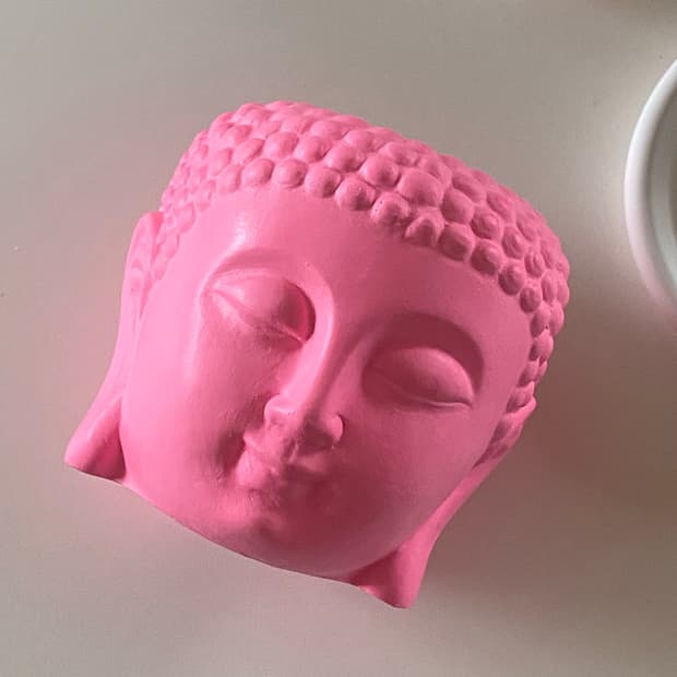 핑크 붓다 인센스홀더