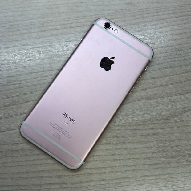 아이폰6s 부품용,64GB,로즈골드