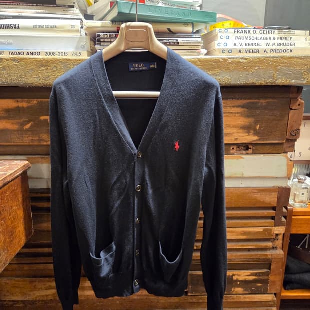 폴로랄프로렌 메리노울 가디건