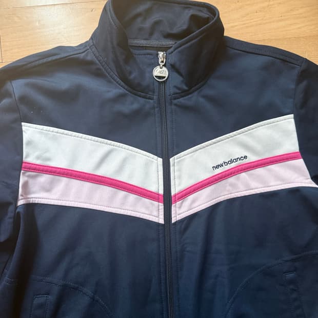 뉴발란스 빈티지 져지 집업