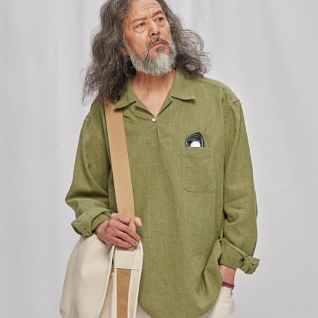 프리즘웍스 린넨 풀오버 셔츠 L