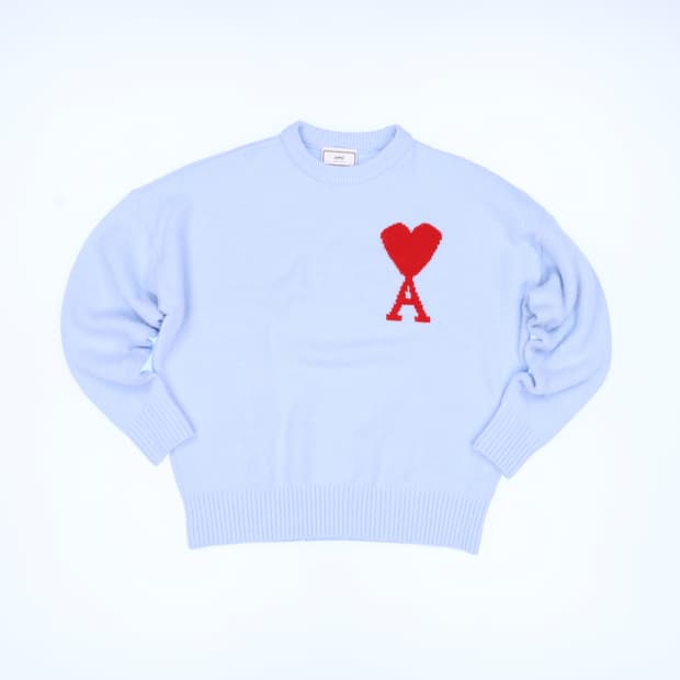 M 아미 빅하트 니트 맨투맨 N7568