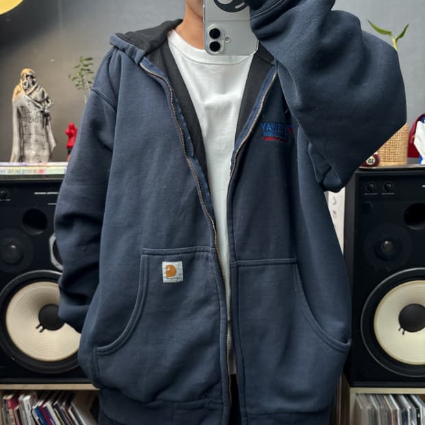 칼하트 써멀 후드집업