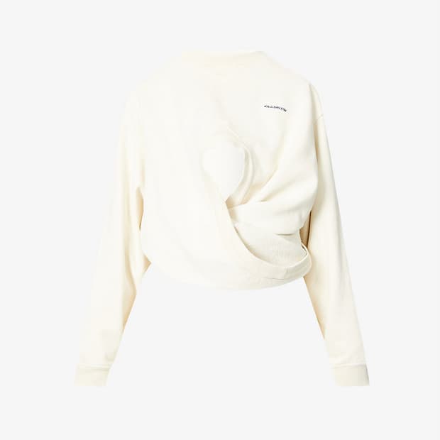 Y PROJECT wrap sweatshirt