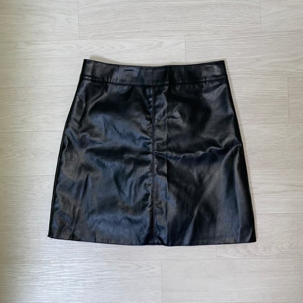 빈티지 가죽스커트 가죽치마