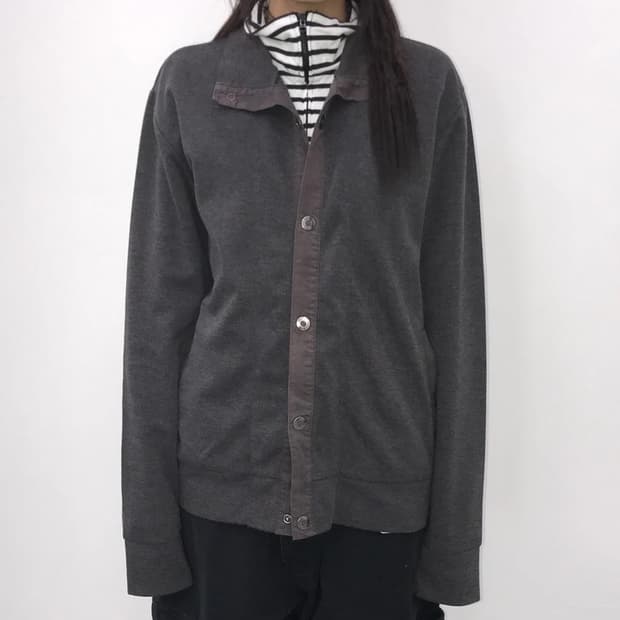 COMME CA ISM High-neck Snap Jacket