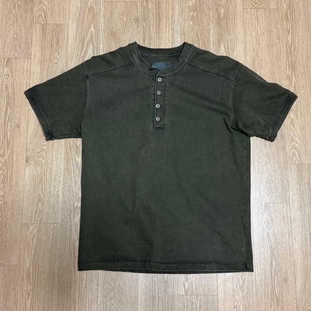 시도 헨리넥 반팔 카키 [1]
