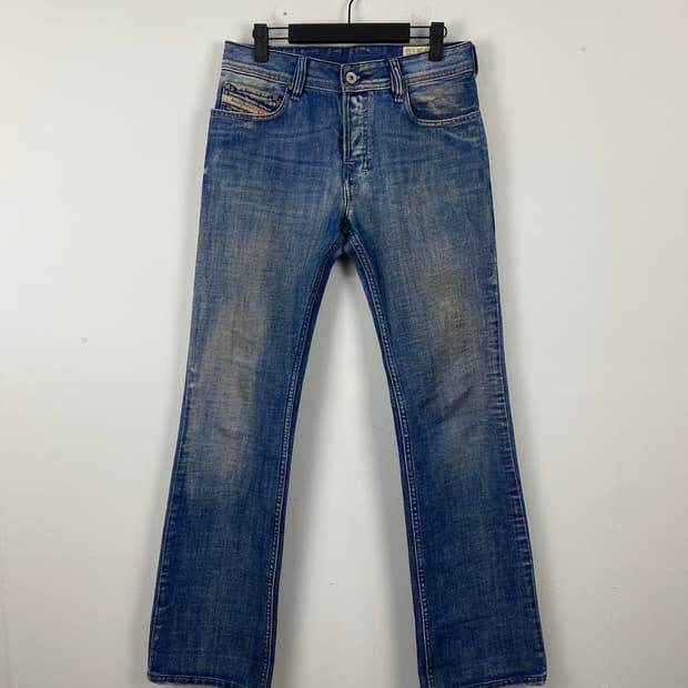 디젤 Diesel ZATINY 데님 팬츠 청바지 28/32 <501>
