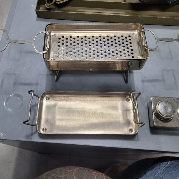 프랑스 알콜버너 세트