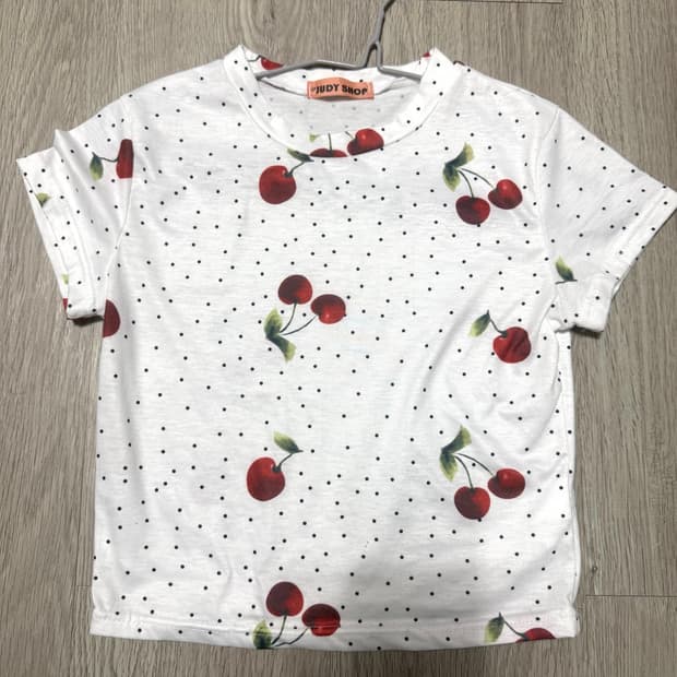 JUDY SHOP 체리 티셔츠 