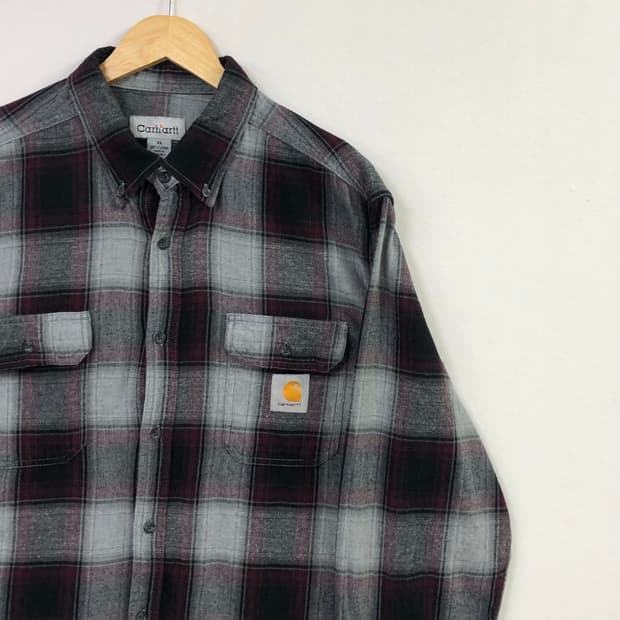 XL 칼하트 체크 남방