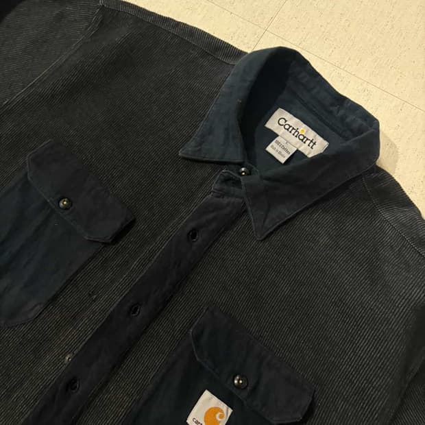 칼하트 코듀로이 남방 L
