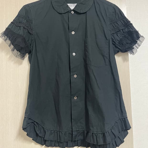 Comme des Garcons ruffle shirts
