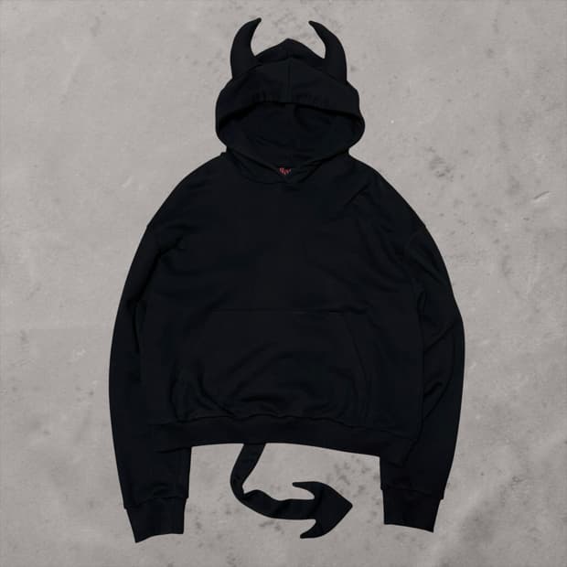 Hawk Black Devil Hoodie