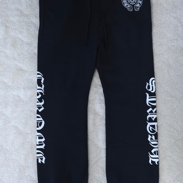 [L] 크롬하츠 홀스슈 퍽유 스웻팬츠 블랙