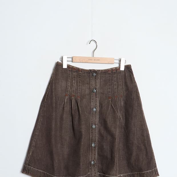 SPORTMAX CODE Flared Denim Skirt (27~28)