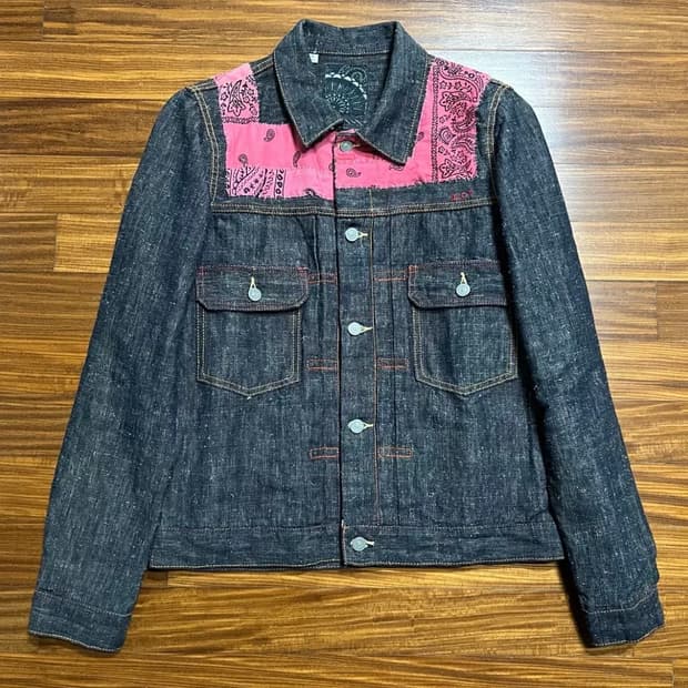 visvim 비즈빔 16fw ict 101 데님 자켓