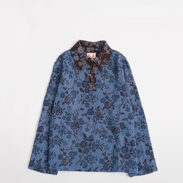 999 휴머니티 자카드 티셔츠