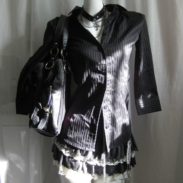 스트라이프 셔츠