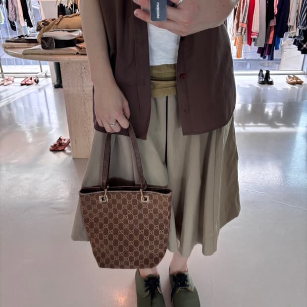 Vintage Gucci Leather Bag