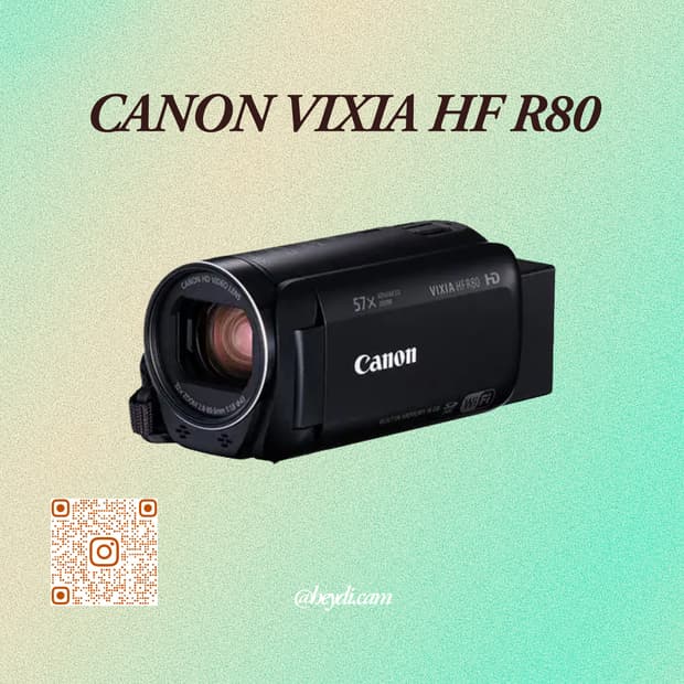 [미품급] 캐논 빅시아 CANON VIXIA HF R80 매트블랙