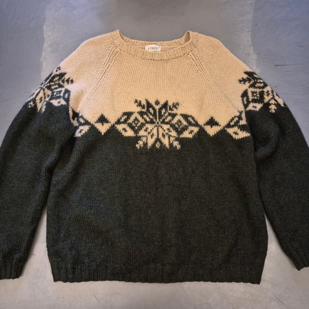 00s J.CREW 헤비울 스웨터